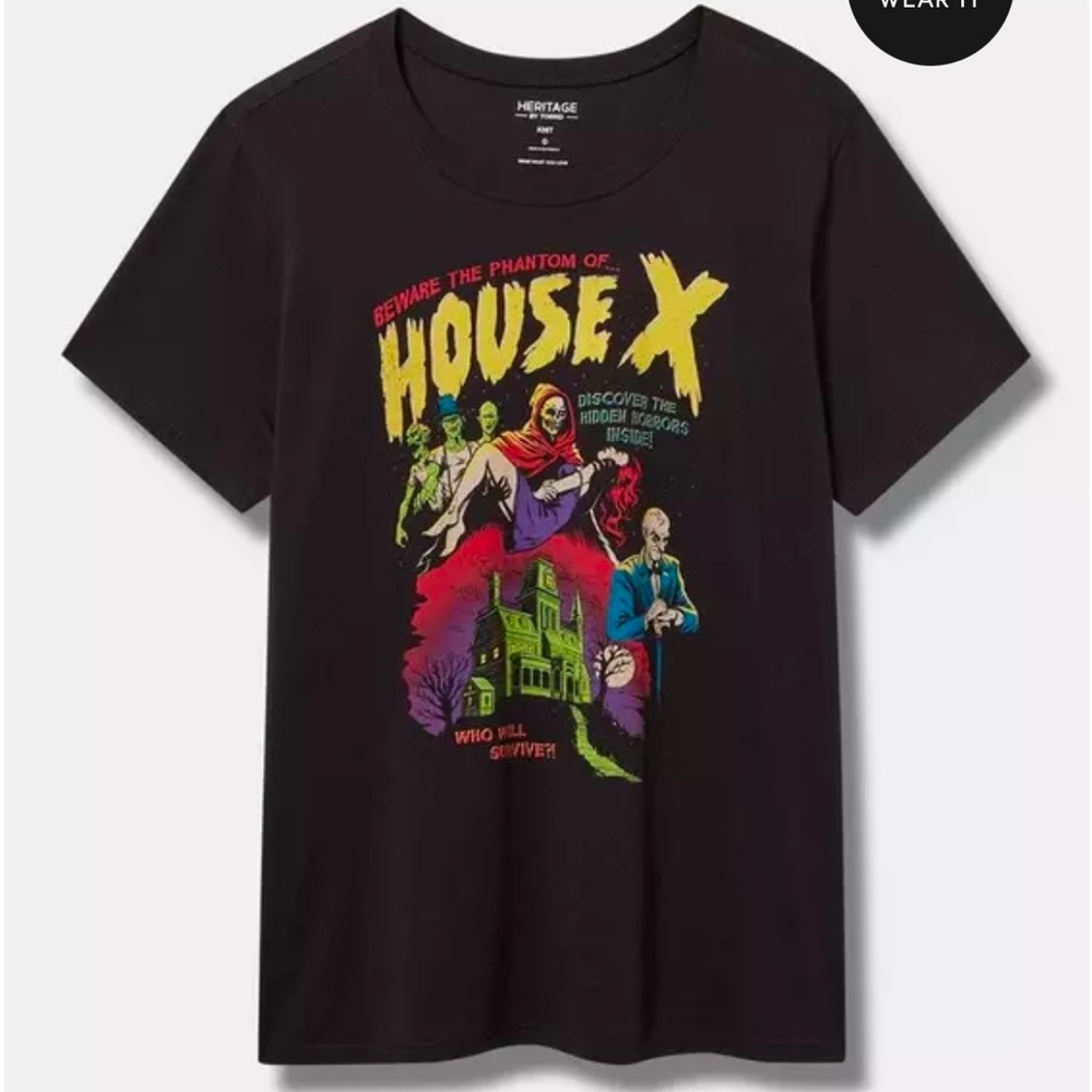 Torrid Poster Classic Fit Heritage Jersey Crew Tee